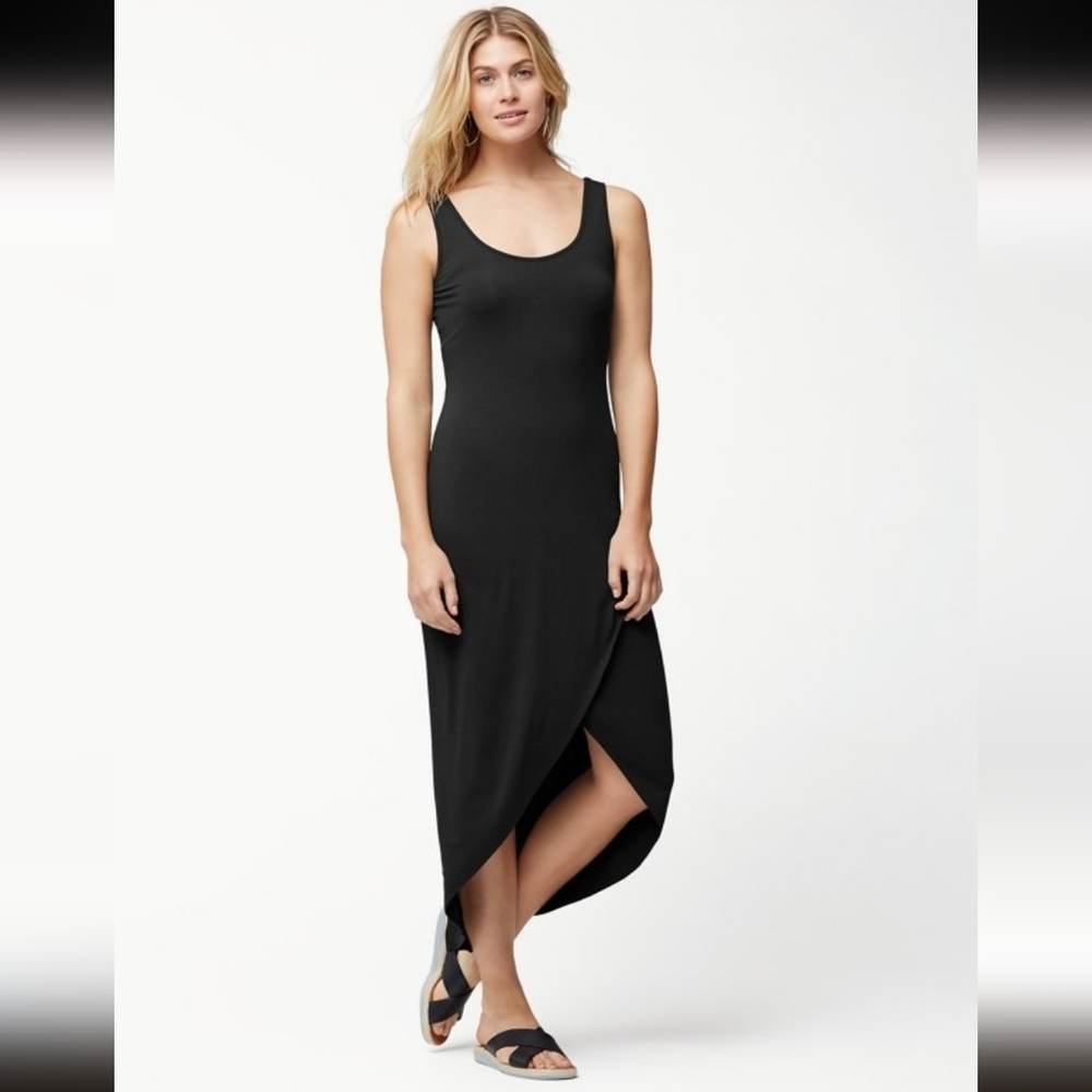 Tommy Bahama Tambour Tulip-Hem Maxi Dress_Med